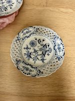 Original Meissen Porzellan Teller Zwiebelmuster (Teil 2/2)