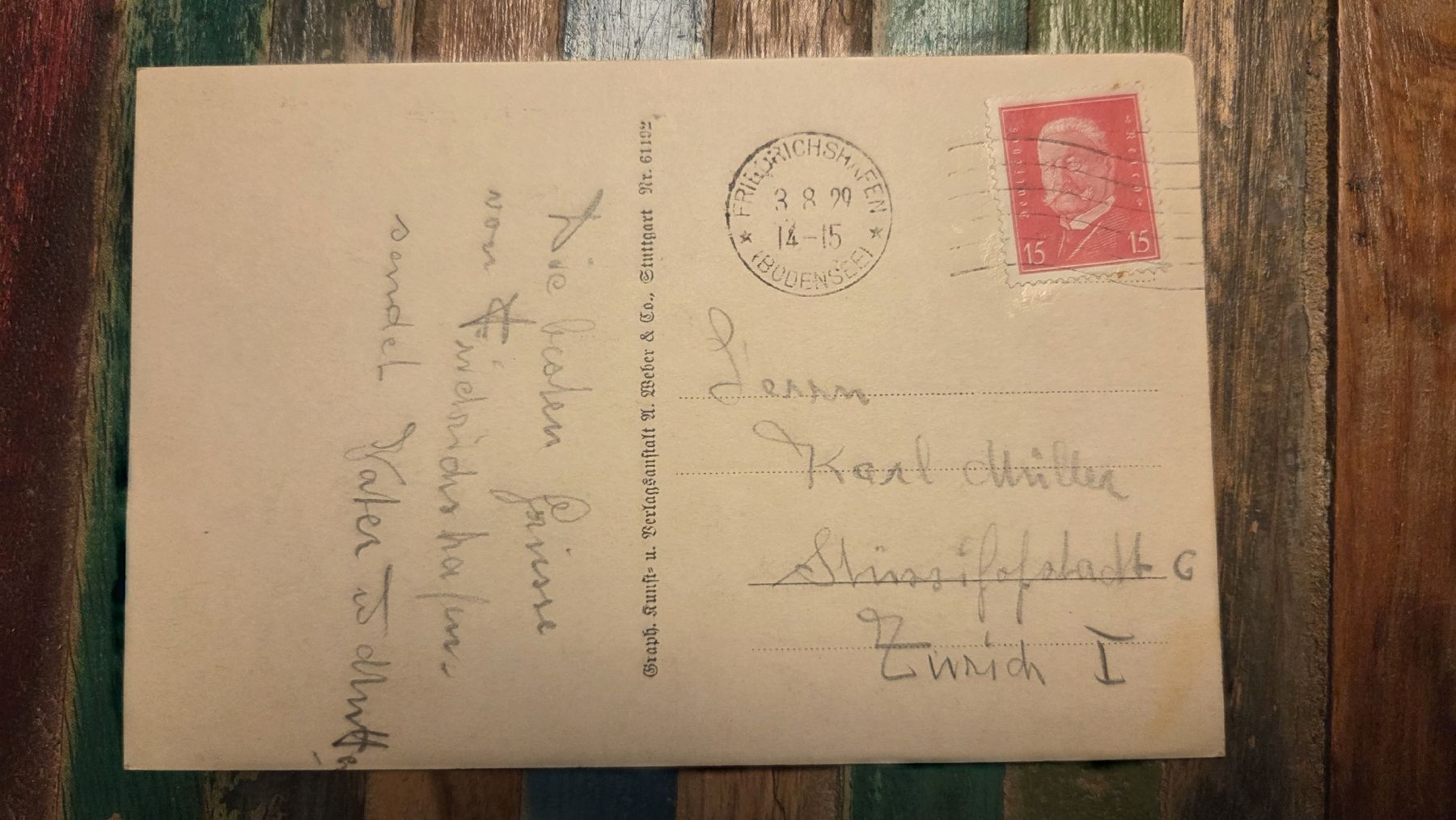 Cartoline postali: 1929 Ansichtskarte LZ 127 Graf Zeppelin – Usato da Arni AG venduto da Moth68 1