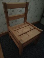 Kindersitzstuhl Holz massiv umd stabil