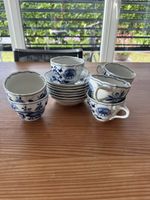 Tassen Set Zwiebelmuster Lorenz Hutschenreuther 6 Stk