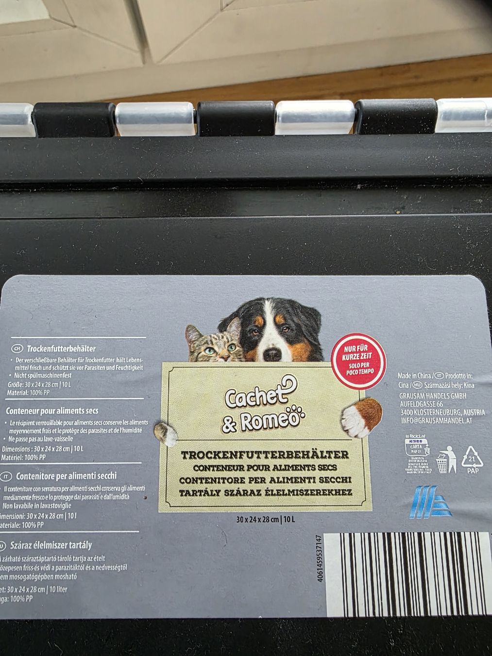 Nourriture: Hunde oder Katzen Futter Behälter – Neuf (Voir description) à Rüti ZH par car_gl78 1