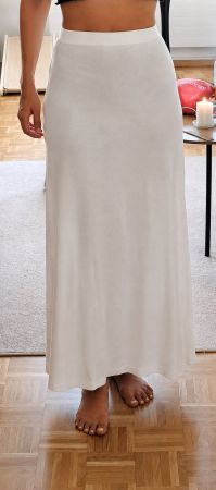 Jupe longue blanche ANNA FIELD taille S