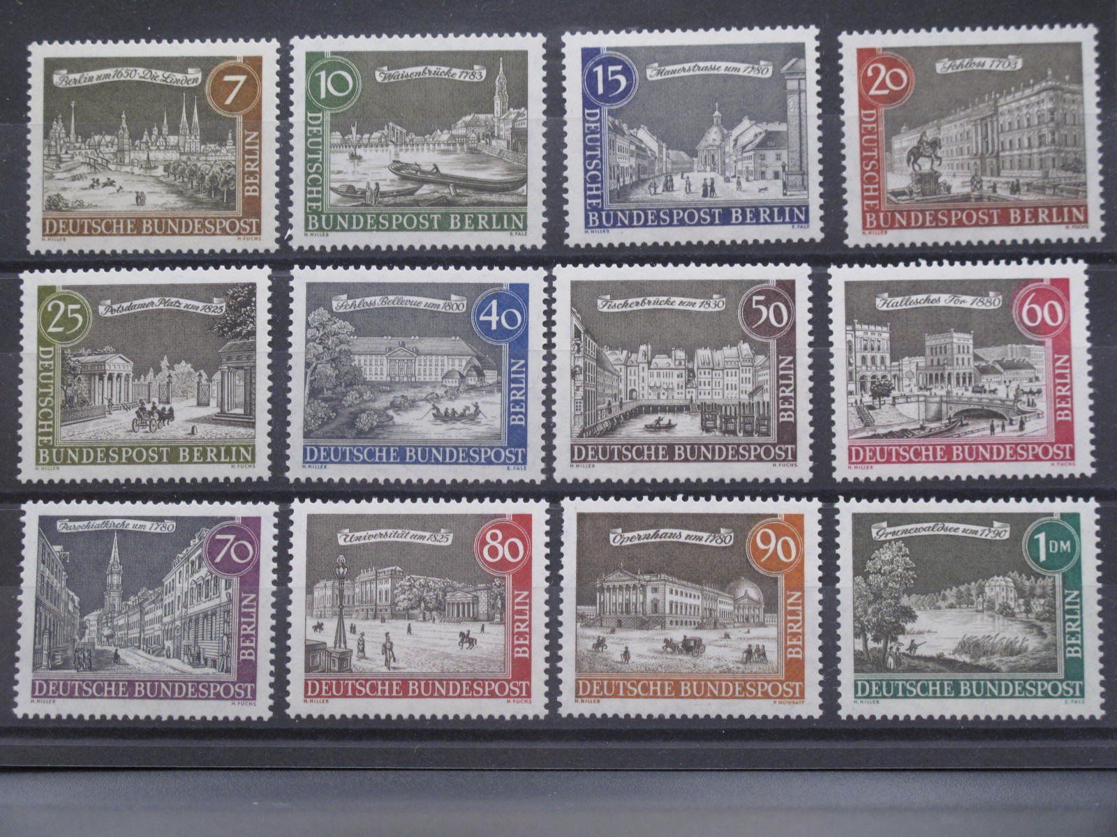 Alle Briefmarken: Berlin 1962 Alt Berlin ** – Gebraucht aus Wil SG von fva01