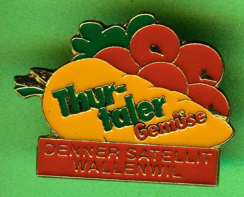 Plaquettes & Badges: DENNER SATELLIT  Wallenwil  Gemüse – D'occasion à Winterthur par Sammleroase