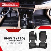 5D Premium Auto Fussmatten für BMW3 (F30) 2012-2018