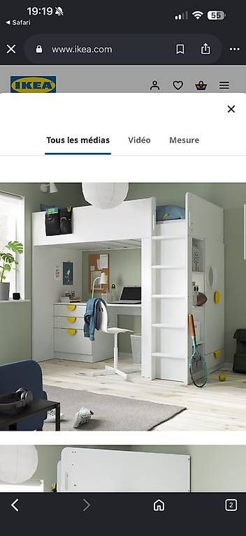 Betten: Lit mezzanine enfant – Gebraucht aus Vevey von mic_7jt6 2