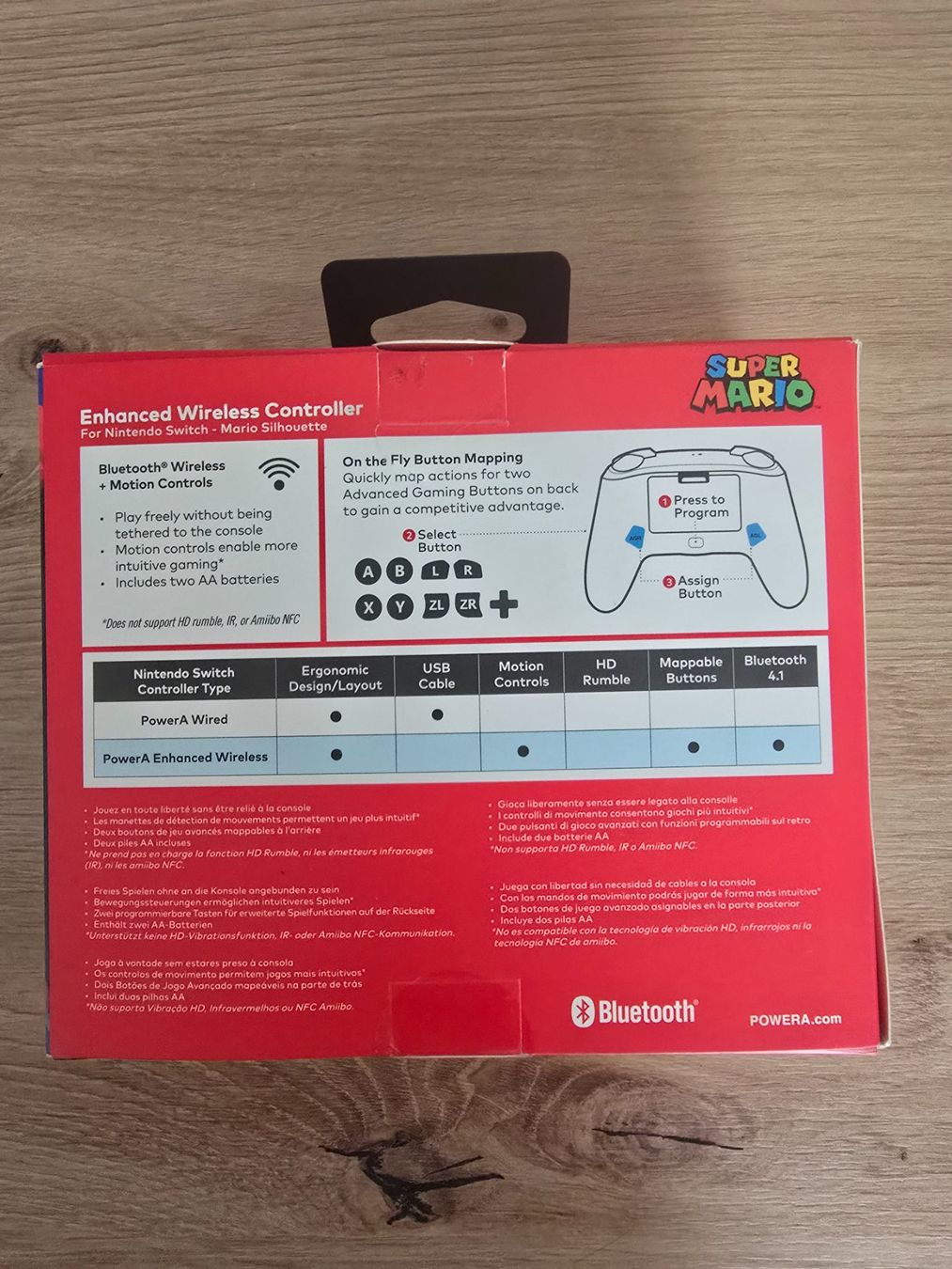 Controller: Nintendo Switch PowerA Controller Super Mario mit OVP – Usato da Chur venduto da 1996hiphop 3