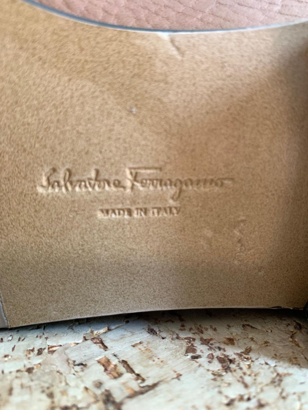 Salvatore Ferragamo Scarpe da donna: Ferragamo Damen Loafer hellbraun, Grösse 8/39 – Usato da Zürich venduto da RM123 3