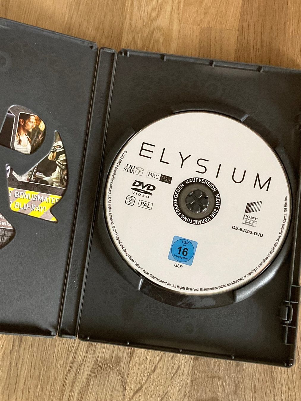 Alle DVDs: DVD / ELYSIUM – Gebraucht aus Baar von sonnenschein076 2