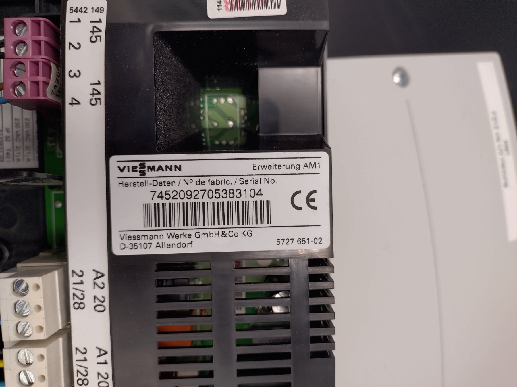 Sistema di controllo: Viessmann AM1 – Usato da Winterthur venduto da Hint17 4