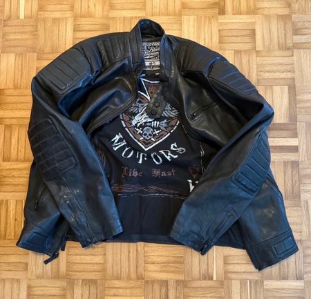 Limitierte Affliction Lederjacke XXL Top Ungetragen.