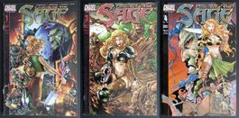 LEGEND OF THE SAGE #1-3-4 FANTASY SERIE CHAOS 2001