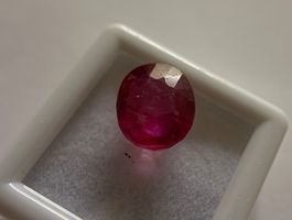 🛎️ 7.6 ct sehr schöner Rubin Edelstein 💎