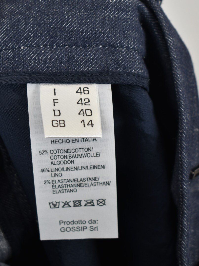 Pantaloni: Antonelli Firenze Stoffhose, Gr.40, Baumwolle/Leinen – Usato da Nürensdorf venduto da 2ND_STORY 9