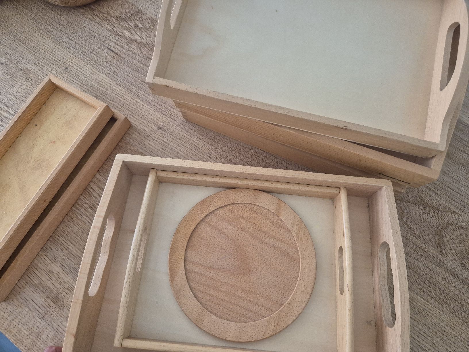 Plateaux: Montessori - Holztabletts  – D'occasion à Zürich par Emlet 1