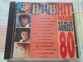 Cd 83 / 84 / 85 Hit parades des années 80
