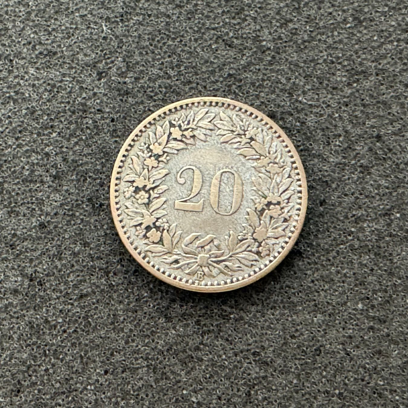 Tutti le monete: 20 Rappen Schweiz Wappen 1859 – Usato da Reitnau venduto da tb-muenzen 1