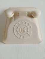 Vintage Briefbeschwerer In Form eines alten Telefonapparates