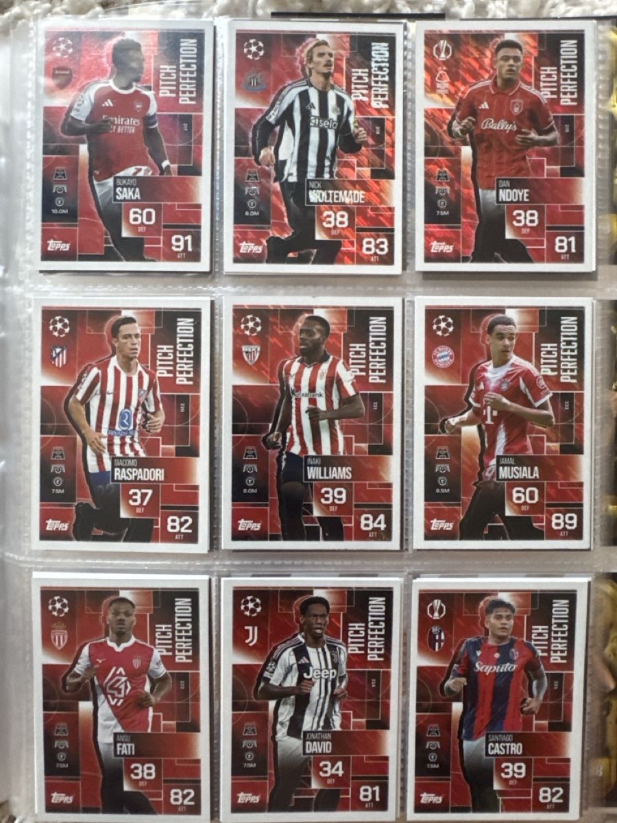 Topps Sammelbilder & Trading cards: Topas Match Attax Pitch Perfection  – Neu (gemäss Beschreibung) aus Muolen von Pelon1