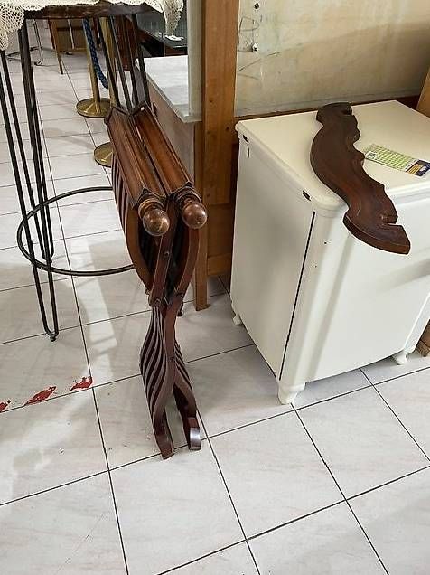 Sessel: Klappbarer Scherensessel – Gebraucht aus Neuhausen am Rheinfall von galleria13 2