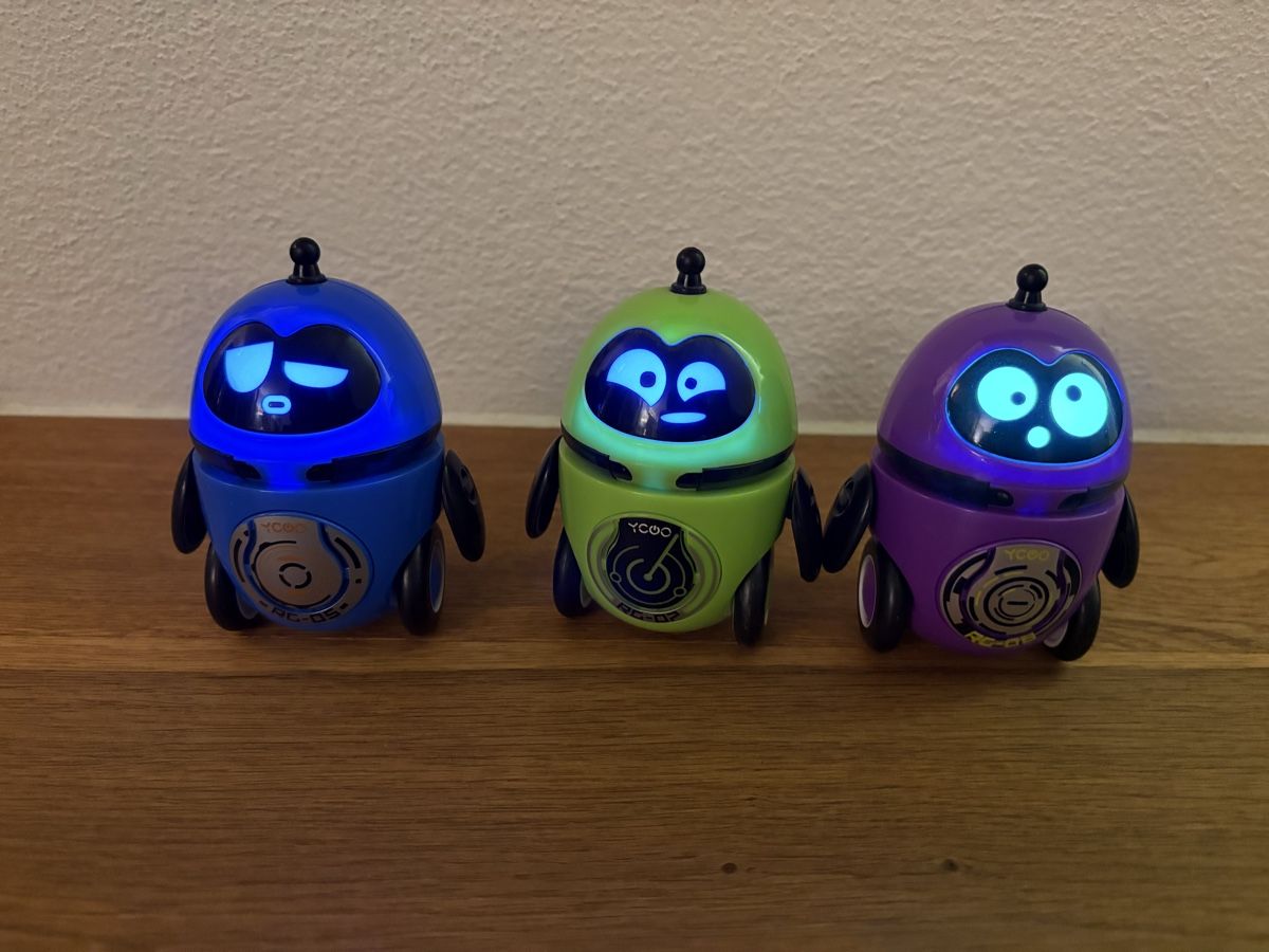 Giocattoli: 3 Roboter Silverlit YCOO, mit Bewegung und Licht – Usato da Horgen venduto da Rafnaf