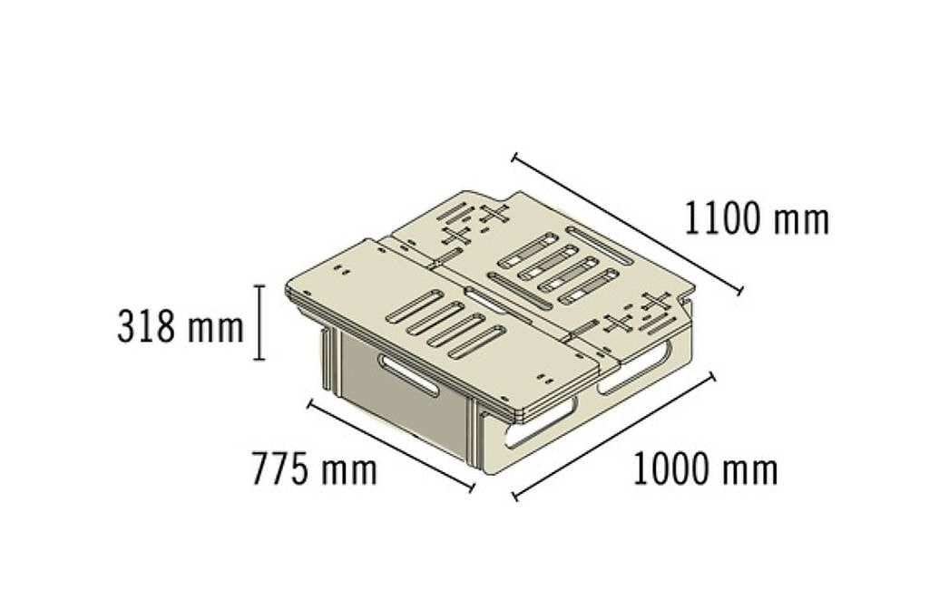 Betten: Buildify Campingbox Bob Heckbettsystem/Schlafsystem – Gebraucht aus Hünenberg von patrick___ 1
