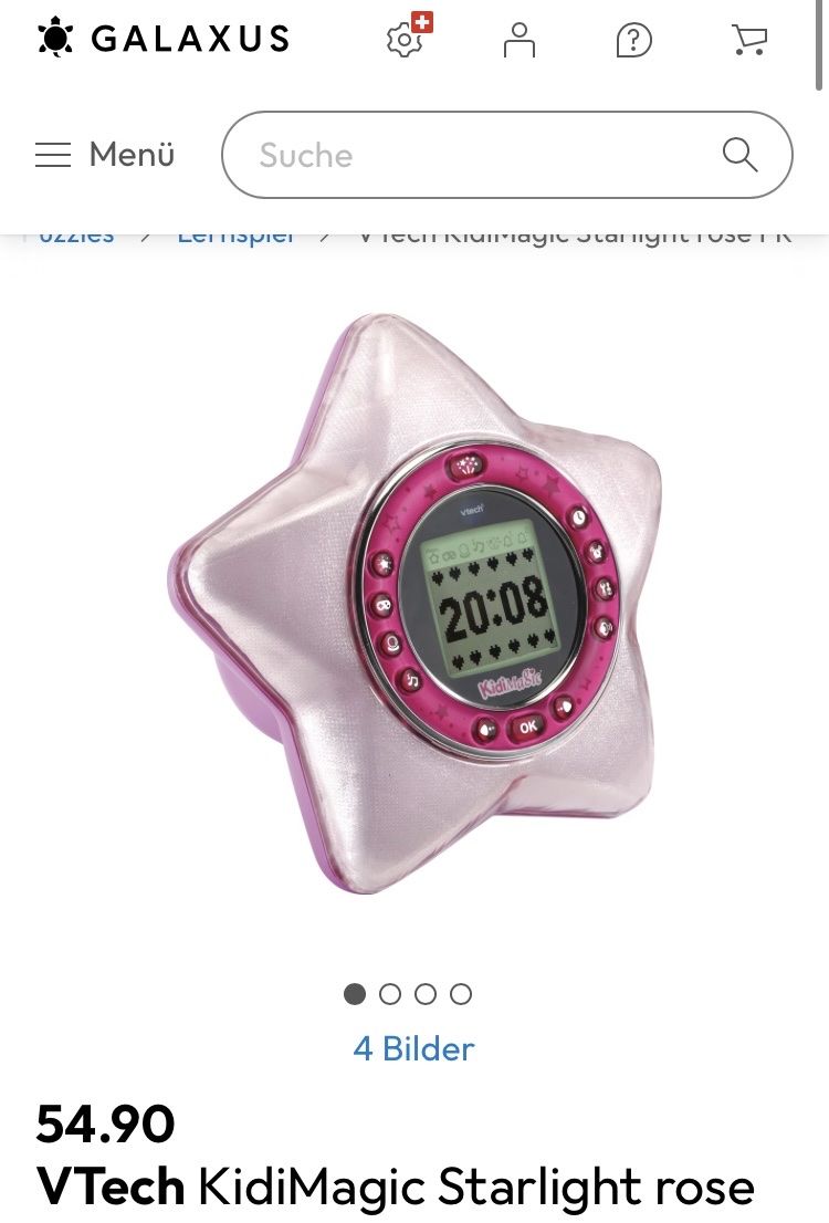 Vtech Giocattoli: Wecker & Lichtprojektor V Tech Kidimagic Starlight – Usato da Herisau venduto da verkaufen75 1