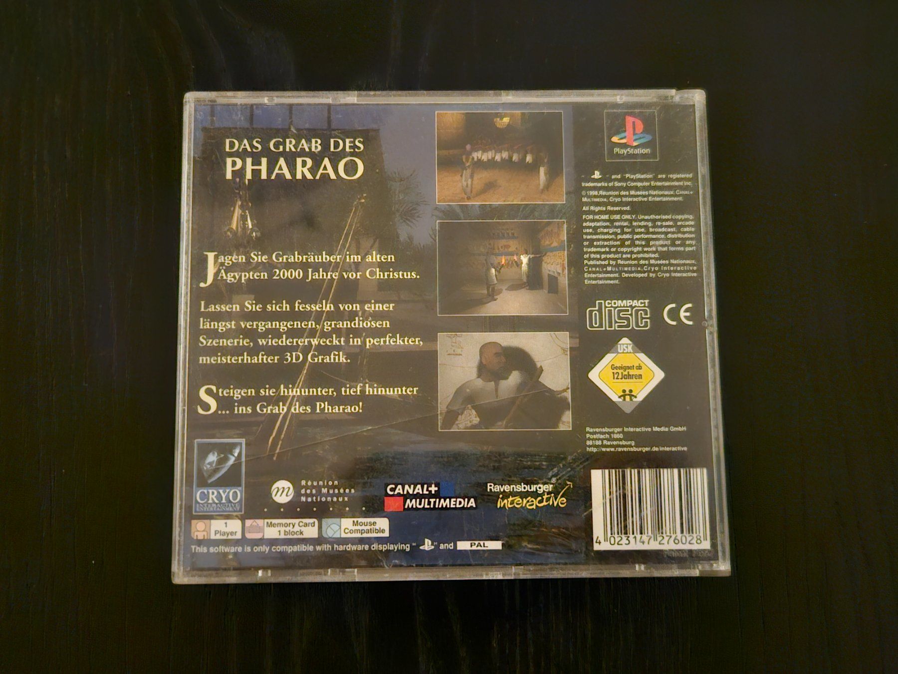 Sony Giochi: Das Grab des Pharao (PS1) – Usato da Zürich venduto da sodamnme 2