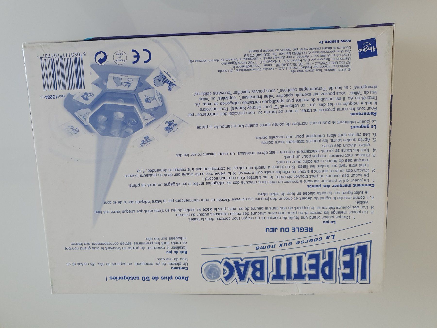 Spiele: Petit bac jeu – Gebraucht aus Lausanne von Af2016 1
