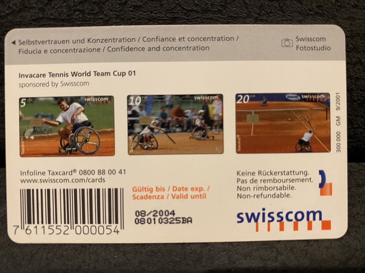 Schede telefoniche: Taxcard GM4 – Usato da Lausanne venduto da babacard10 1
