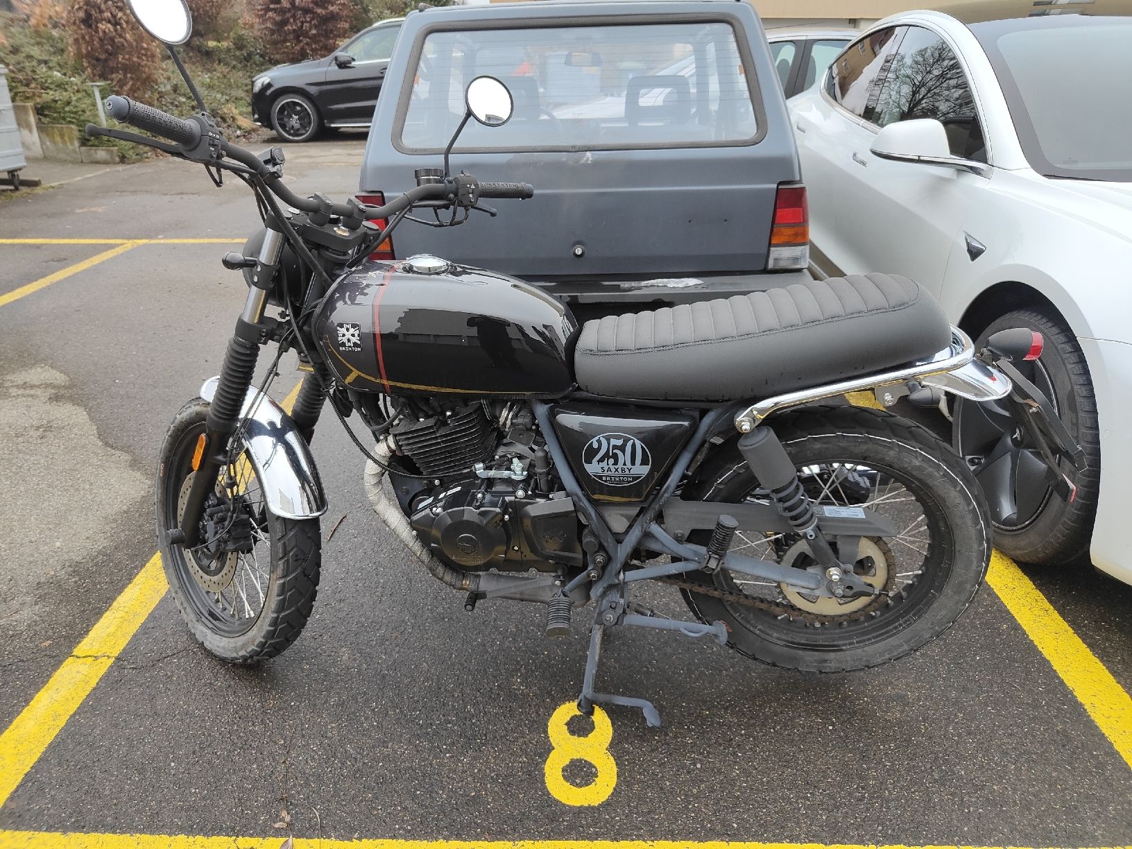 Brixton Motorcycles Altro: Brixton Saxby 250 – Difettoso da Elgg venduto da Meiasterix