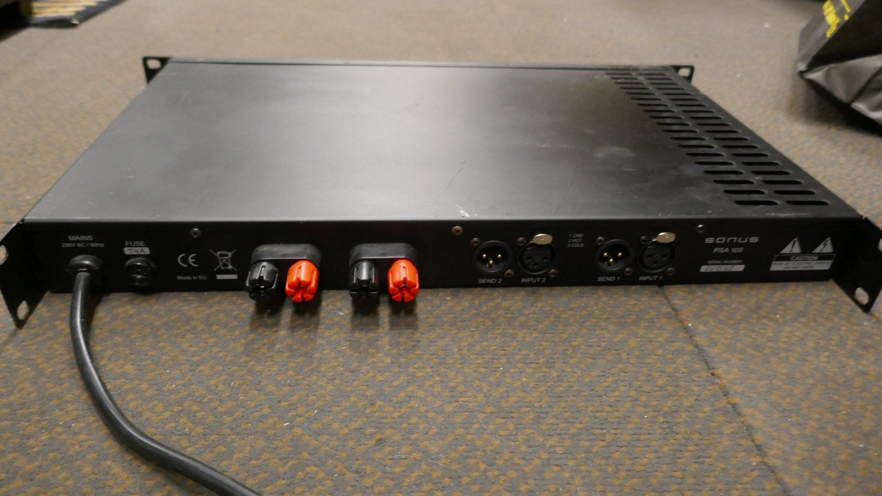 Amplificateurs: Sonus PSA-100 Studio Endstufe 1 HE – D'occasion à Wenslingen par FairlightCMI 3