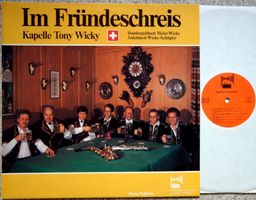 Tony Wicky Handorgelduett Meier-Wicky Im Fründeschreis LP 🛀