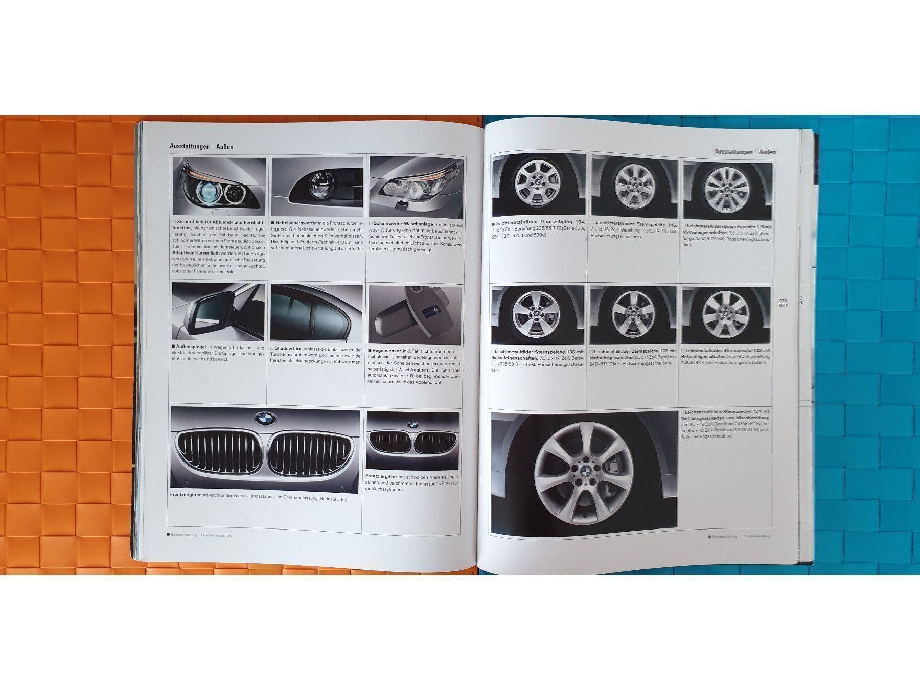 Riviste & Magazine: BMW 5er LIMOUSINE E60 2004 - Prospekt / Katalog – Usato da Viganello venduto da CARLiteratur 6