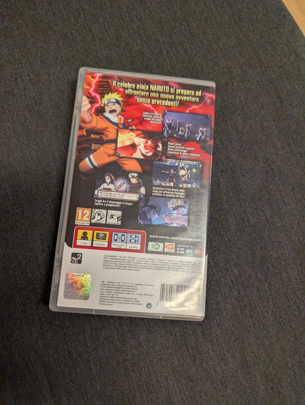Giochi: Naruto ultimate ninja heroes 2 Sony psp – Usato da Giubiasco venduto da Tici__nerd_Giubiasco 1