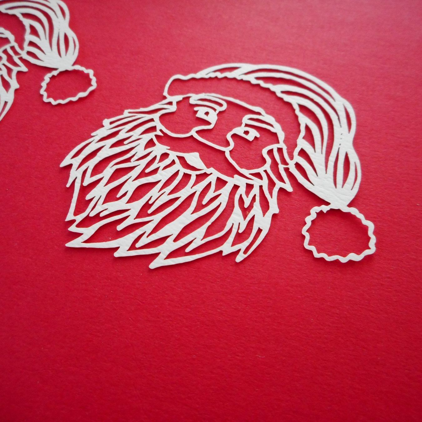 Tutte le decorazioni: Papierdeko "Weihnachtsmann" – Nuovo e nell'imballaggio originale da Niederlenz venduto da Berghem 1