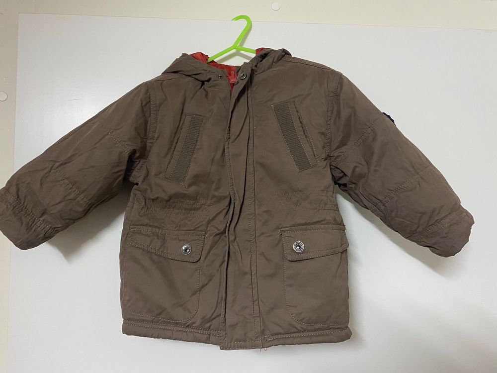 Vertbaudet Senffarbene Winterjacke Vertbaudet Mädchen Light