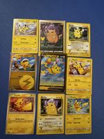 🔥Lot de 9 cartes Pikachu 🔥