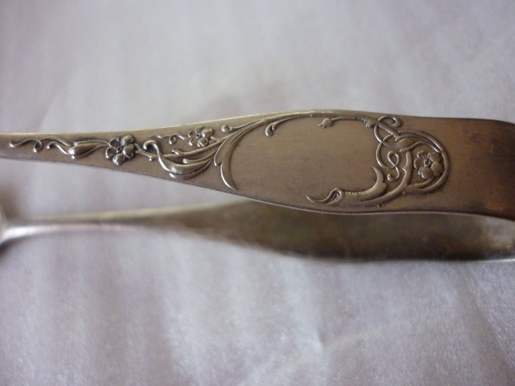 WMF Set di posate: antike Zuckerzange im Jugendstil-Design – Usato da Zürich venduto da gallienus 4
