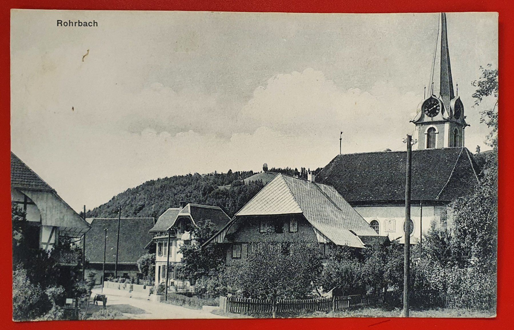 Ansichtskarten: Rohrbach 1913 - Bahnpoststempel Langenthal - Wolhusen – Gebraucht aus Kreuzlingen von Rschweiz1