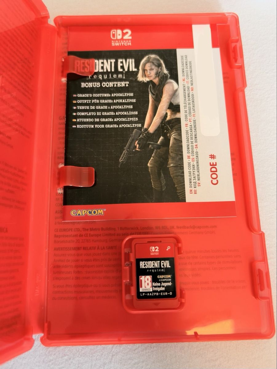 Spiele: Resident Evil Requiem Nintendo Switch 2 – Gebraucht aus Mettmenstetten von stompn77 1