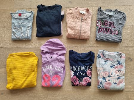 8 Pullover Gr. 158 / 164 Sweatshirt Hoodie für Mädchen