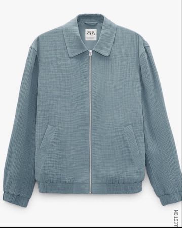 Zara Herren Jacke, Top Zustand, hellblau, Grösse M