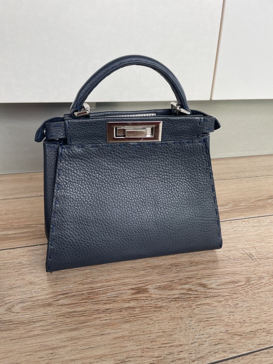 Borse da donna: Sac bleu Marine – Usato da Geneve venduto da orange1957 4