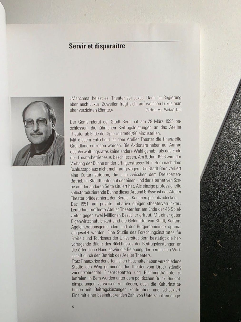 Libri: AT Atelier Theater Bern - 1951-1996 – Usato da Walterswil BE venduto da Lonitti 8
