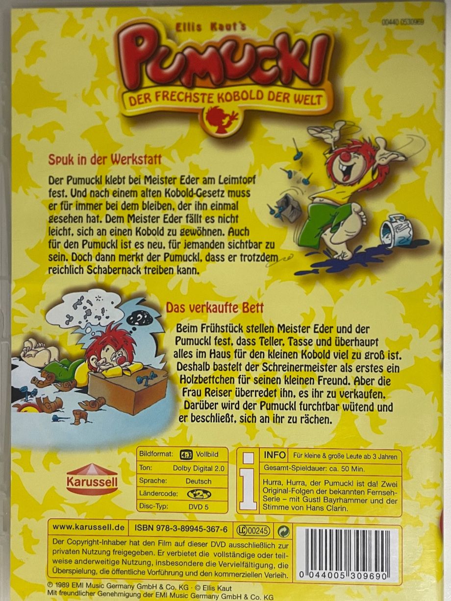 Tutti i DVDs: Pumuckl – Usato da Muri b. Bern venduto da AdidasCollector 1
