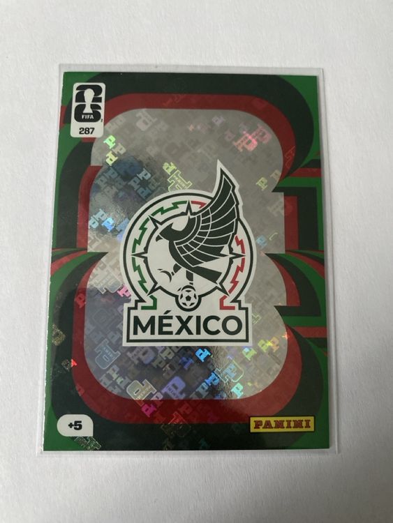 Mexico World Cup 2026 Adrenalyn XL - Team Emblem (Neu (gemäss ...