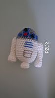 Süsser R2D2, handgehäkelt, Geschenkidee
