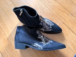 Lot 3 paires de bottines en cuir à petits talons NEUVES T 37