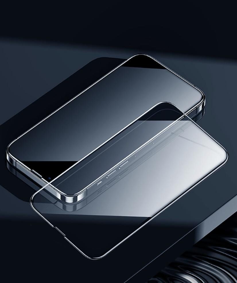 Apple Cover & Protezioni schermo: iPhone 14 Panzerglas / Tempered Glass mit Schwarz Linie – Nuovo e nell'imballaggio originale da Rudolfstetten venduto da 2SmartTech 1